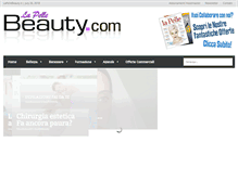 Tablet Screenshot of lapellebeauty.org